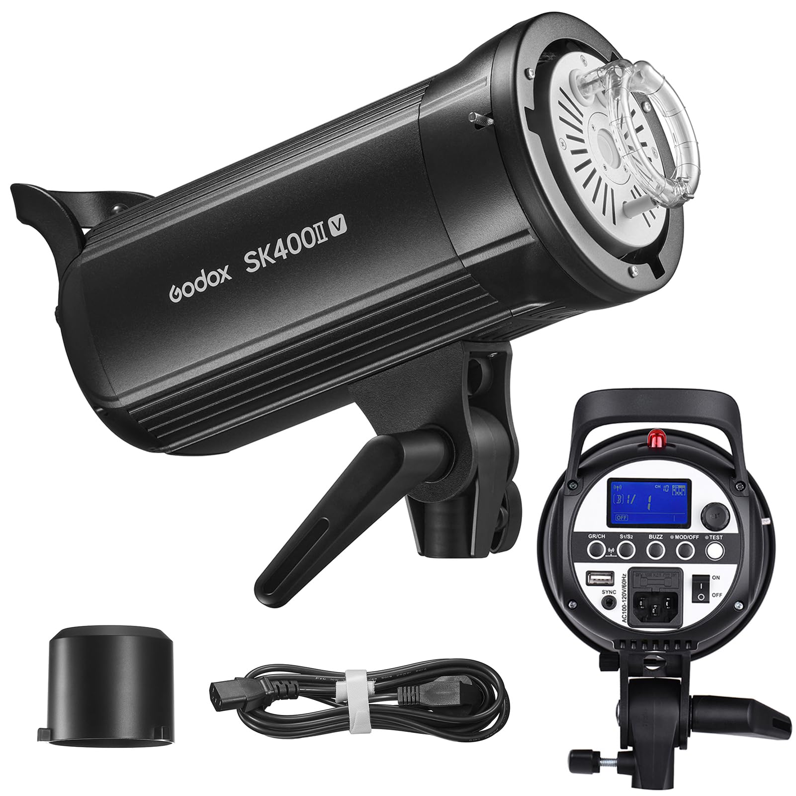 Godox SK400II-V Upgraded Studio Flash Light 400Ws Power 5600±200K